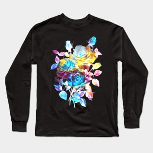 Translucent Rose Long Sleeve T-Shirt